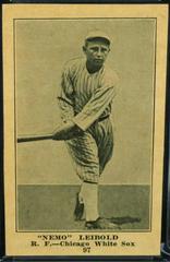 'Nemo' Leibold #97 Baseball Cards 1917 Collins McCarthy Prices