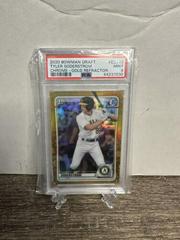 Tyler Soderstrom [Gold Refractor] #BD-119 Baseball Cards 2020 Bowman Draft Chrome Prices