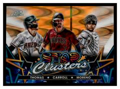 Corbin Carroll [Orange Galactic] #7 Baseball Cards 2023 Topps Cosmic Chrome Prices