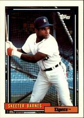 Skeeter Barnes #221 Baseball Cards 1992 Topps Prices