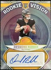 Desmond Ridder [Gold] #RVS-DR Football Cards 2022 Panini Illusions Rookie Vision Signatures Prices