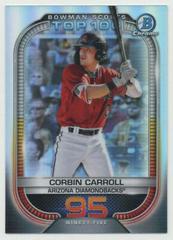 Corbin Carroll #BTP-95 Baseball Cards 2021 Bowman Scout’s Top 100 Prices