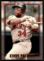 Kirby Puckett Baseball Cards 1995 Topps Embossed Prices
