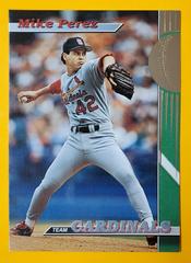 Mike Perez #5 Baseball Cards 1993 Stadium Club Cardinals Prices