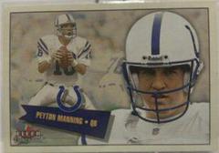 Peyton Manning Football Cards 2001 Fleer Prices