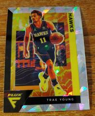 Trae Young [Silver] #1 Basketball Cards 2020 Panini Flux Prices