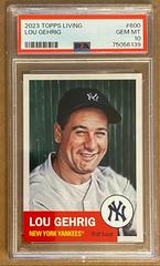 Lou Gehrig #600 Baseball Cards 2023 Topps Living Prices