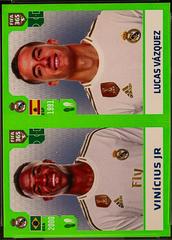 Lucas Vazquez, Vinicius Jr. [Gray Back] #117 Soccer Cards 2019 Panini FIFA 365 Prices