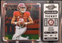Bryce Young #1 Football Cards 2023 Panini Chronicles Draft Picks Contenders Optic Prices