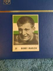Bobby Marlow Football Cards 1956 Shredded Wheat Prices