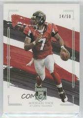 Michael Vick [Silver] #6 Football Cards 2021 Panini Impeccable Prices