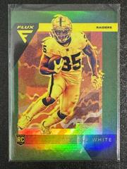 Zamir White [Green] #FX-14 Football Cards 2022 Panini Chronicles Flux Rookies Prices
