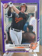 Adley Rutschman [Purple] #BP-50 Baseball Cards 2020 Bowman Paper Prospects Prices