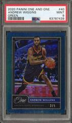 Andrew Wiggins [Green] #40 Basketball Cards 2020 Panini One and One Prices