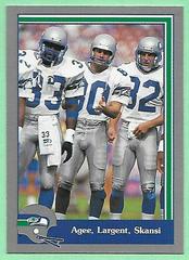 Agee, Largent, Skansi Football Cards 1989 Pacific Steve Largent Prices