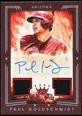 Paul Goldschmidt [Autograph Materials Framed Red] #111 Baseball Cards 2015 Panini Diamond Kings Prices