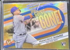 Francisco Alvarez [Gold] #GGG-10 Baseball Cards 2023 Topps Pristine Going Gone Prices