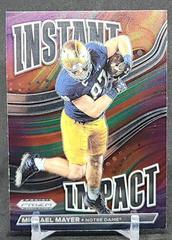 Michael Mayer [Red Ice] #II-14 Football Cards 2023 Panini Prizm Draft Picks Instant Impact Prices