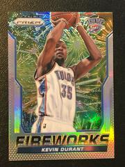 Kevin Durant [Prizm] Basketball Cards 2014 Panini Prizm Fireworks Prices