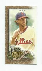 Aaron Nola [Mini] #160 Baseball Cards 2022 Topps Allen & Ginter Prices