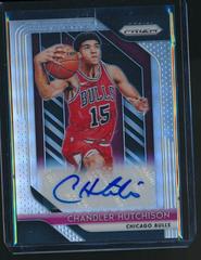 Chandler Hutchison [Silver Prizm] #RSCHS Basketball Cards 2018 Panini Prizm Rookie Signatures Prices