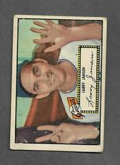 Larry Jansen [Black Back] #5 Baseball Cards 1952 Topps Prices