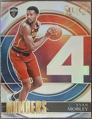 Evan Mobley [Silver Prizm] Basketball Cards 2021 Panini Select Numbers Prices