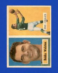 Bobby Walston Football Cards 1957 Topps Prices