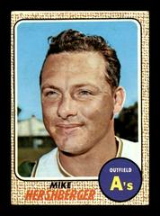 Mike Hershberger Baseball Cards 1968 Topps Milton Bradley Prices