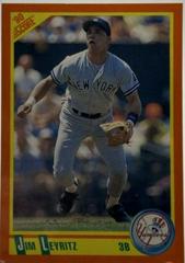 Jim Leyritz #83T Baseball Cards 1990 Score Traded Prices