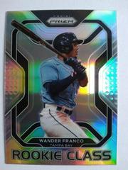 Wander Franco [Silver Prizm] #RC-7 Baseball Cards 2022 Panini Prizm Rookie Class Prices