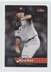 Mike Mussina #119 Baseball Cards 2007 Fleer Prices