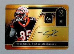 Tee Higgins [Signature Gold] #128 Football Cards 2020 Panini Elements Prices