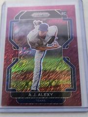 A. J. Alexy [Purple Shimmer Prizm] #150 Baseball Cards 2022 Panini Prizm Prices