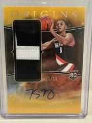 Kris Murray [Gold] #11 Basketball Cards 2023 Panini Origins Rookie Jersey Autograph Prices