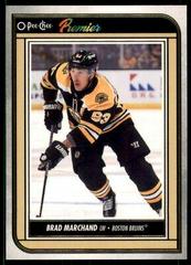 Brad Marchand Hockey Cards 2022 O Pee Chee Premier Prices