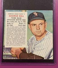 George Kell [Chicago] Baseball Cards 1954 Red Man Tobacco Prices