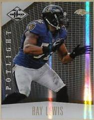 Ray Lewis [Silver Spotlight] #11 Football Cards 2012 Panini Limited Prices