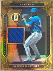 Orelvis Martinez #GSS-OM Baseball Cards 2023 Panini Chronicles Gold Standard Swatches Prices