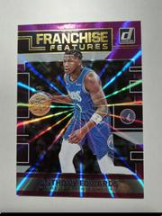 Anthony Edwards [Purple Laser] Basketball Cards 2022 Panini Donruss Franchise Features Prices