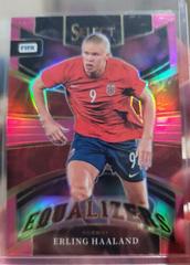 Erling Haaland [Pink] #12 Soccer Cards 2022 Panini Select FIFA Equalizers Prices