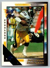 Barry Foster [5 Stripe] #391 Football Cards 1992 Wild Card Prices