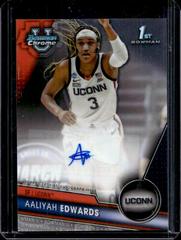 Aaliyah Edwards #BCPA-AE Basketball Cards 2023 Bowman Chrome University Prospects Autographs Prices