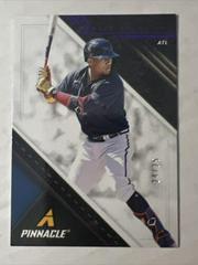 Ronald Acuna Jr. [Purple] #1 Baseball Cards 2021 Panini Chronicles Pinnacle Prices
