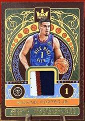 Michael Porter Jr. [Prime] #AN-MPJ Basketball Cards 2022 Panini Court Kings Art Nouveau Prices