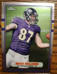 Maxx Williams #89-MW Football Cards 2015 Topps Chrome 1989 Super Rookie Prices