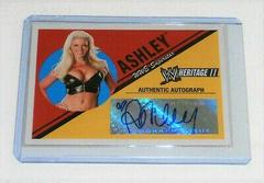 Ashley Wrestling Cards 2006 Topps Heritage II WWE Autographs Prices