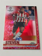 Steven Bergwijn [Red Refractor] Soccer Cards 2018 Topps Chrome UEFA Champions League Prices