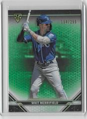 Whit Merrifield [Emerald] #3 Baseball Cards 2021 Topps Triple Threads Prices