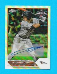 Jackson Holliday [Autograph Refractor] #PDC-7 Baseball Cards 2023 Topps Pro Debut Chrome Prices